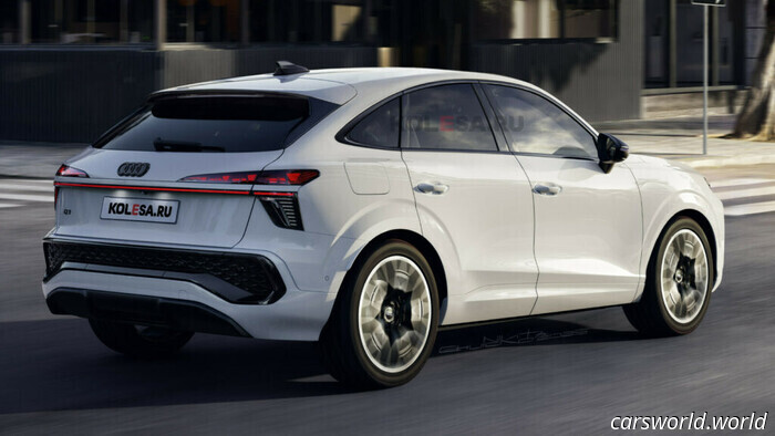Prepárate para una versión mucho más aerodinámica del nuevo Audi Q3 | Carscoops